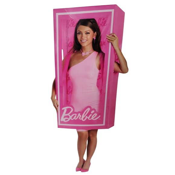Spirit Halloween Womens One Size Barbie Box Costume - Picture 1 of 6